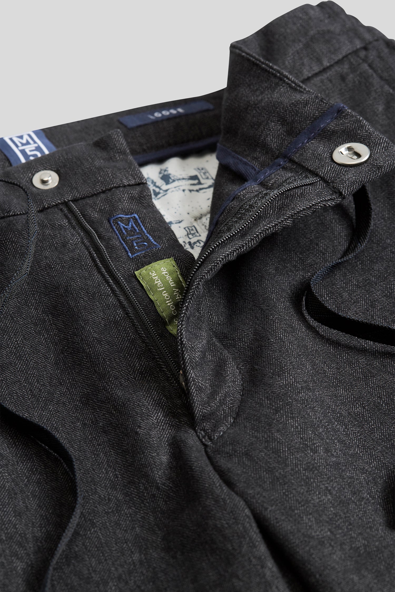 LOOSE 2-6149 JOGGER - WOOLEN LOOK