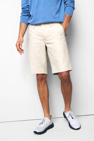 SHORT 1-6027 STRETCH HALF LINEN
