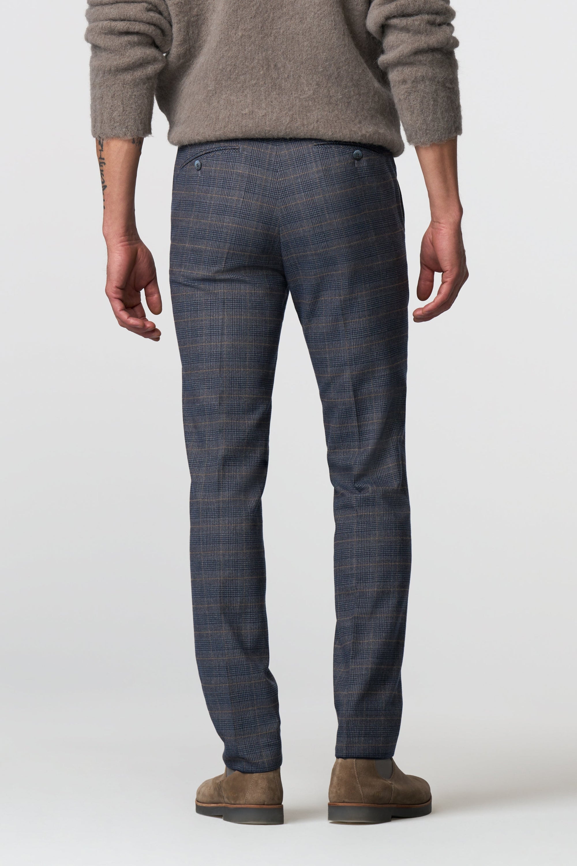 Bonn 2-2596 COTTON & WOOL CHECK