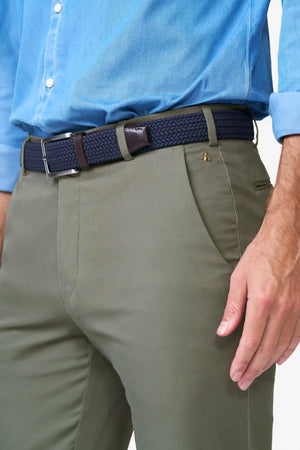 Bonn 1-8142 COTTON/SILK CHINOS